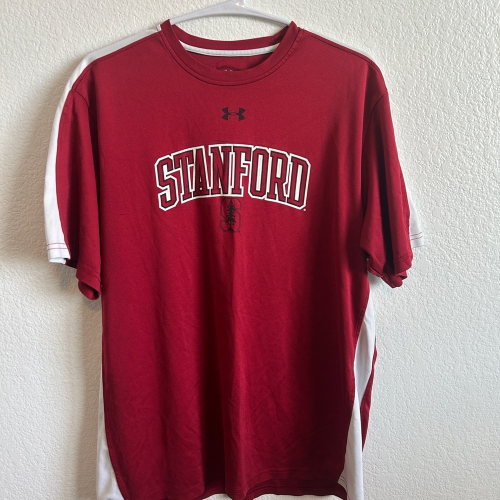Under Armor Stanford Dri-Fit Workout Shirt